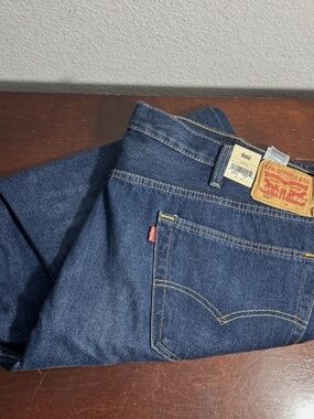 NWT Levi’s 501 Denim Mens Jeans 48x32 Button Fly 100% Cotton Big & Tall